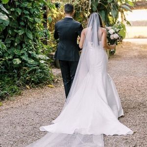 Wedding Veil Cathedral length